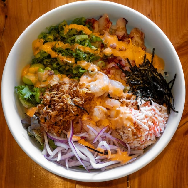 Lunch Poke (cooked option).