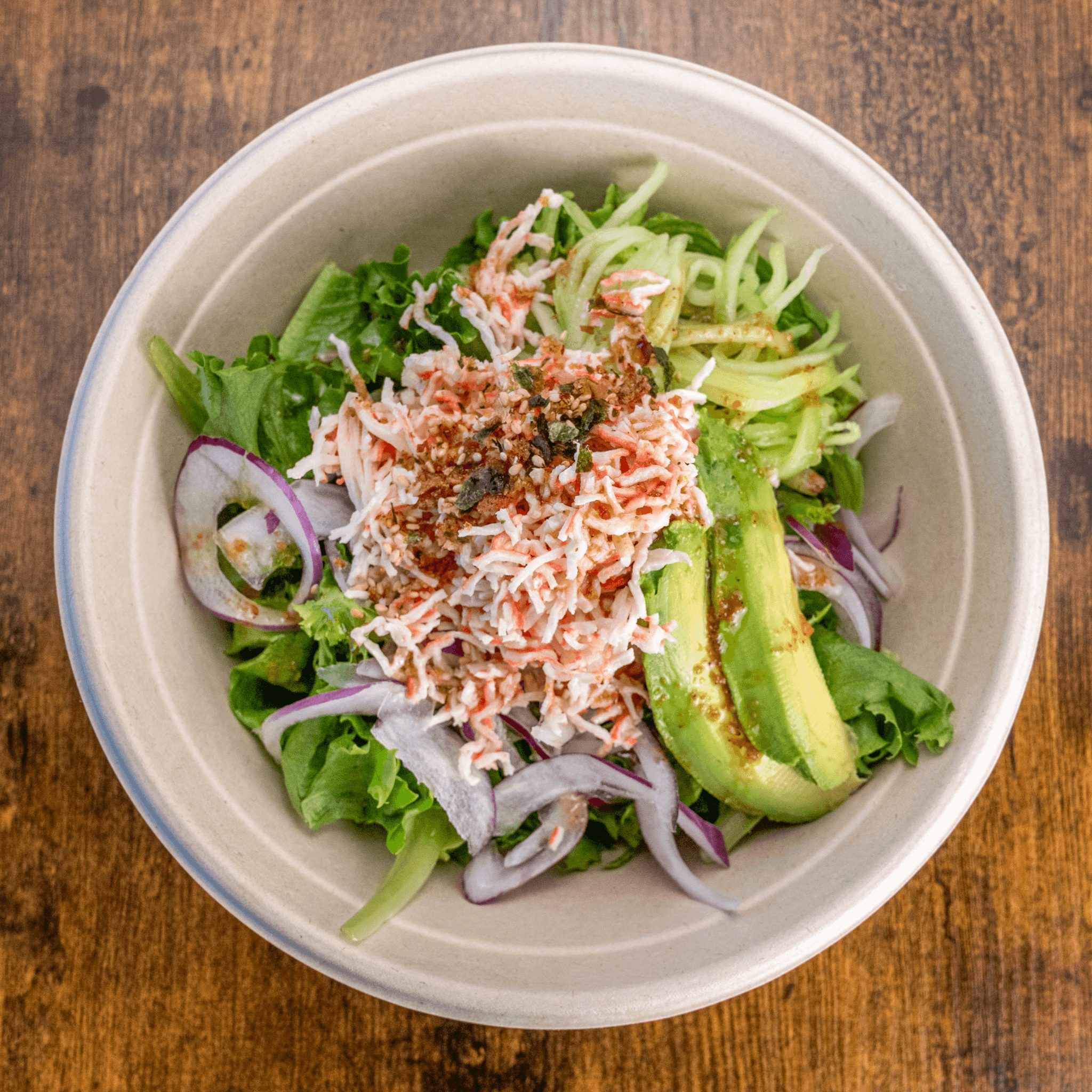Crab Salad Bowl.