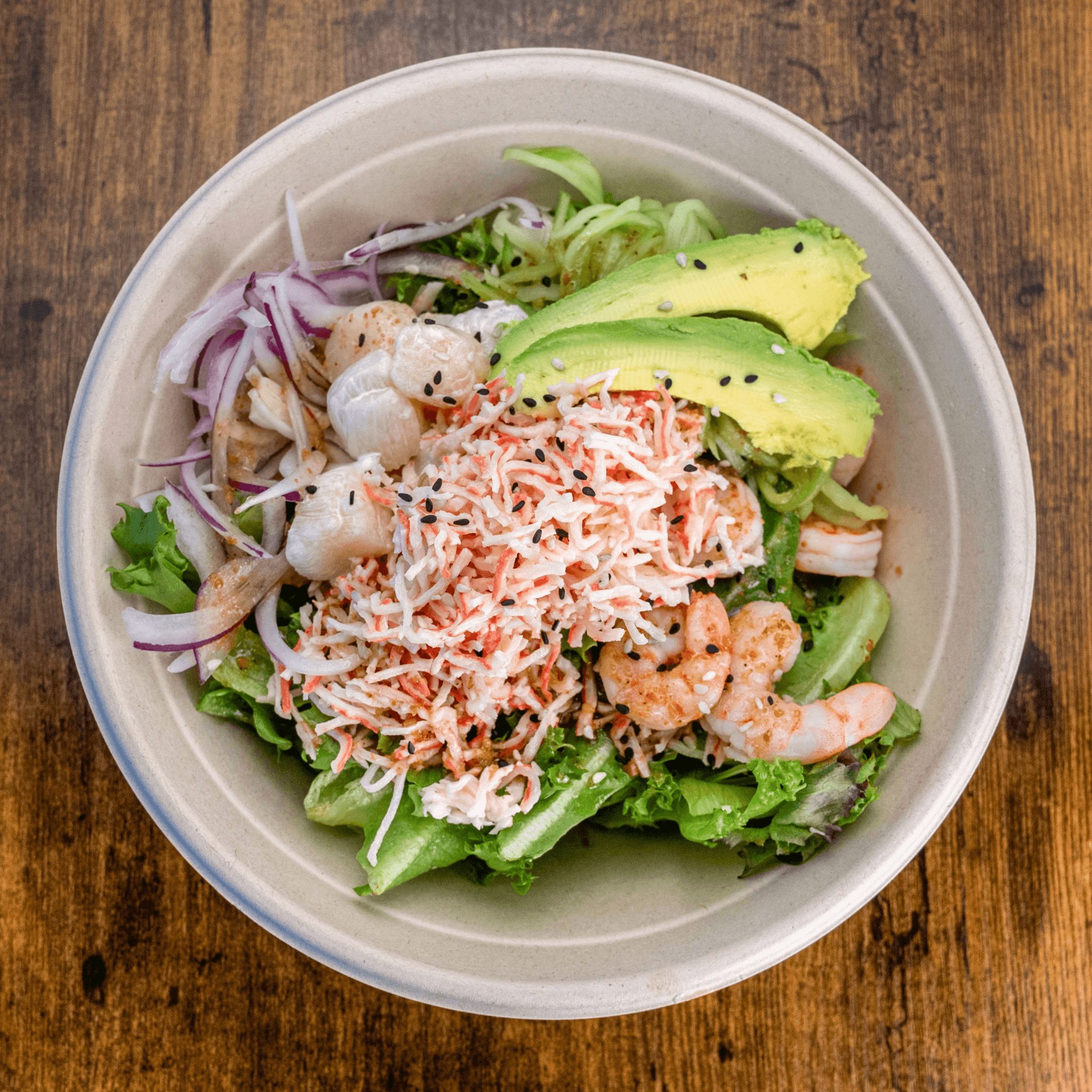 Seafood Salad Bowl.
