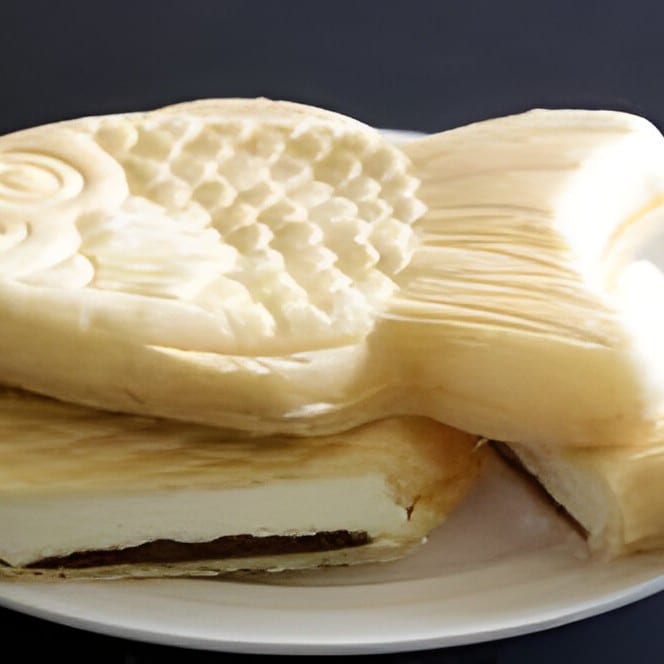 Red Bean Fish Ice Cream.