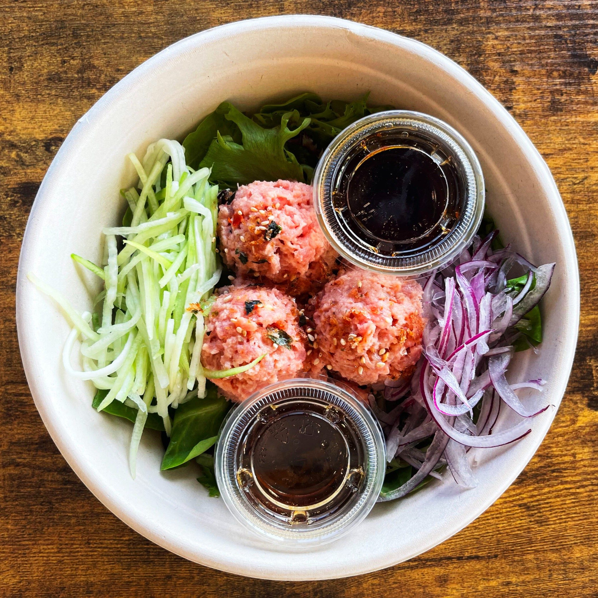 Spicy Tuna Salad Bowl.