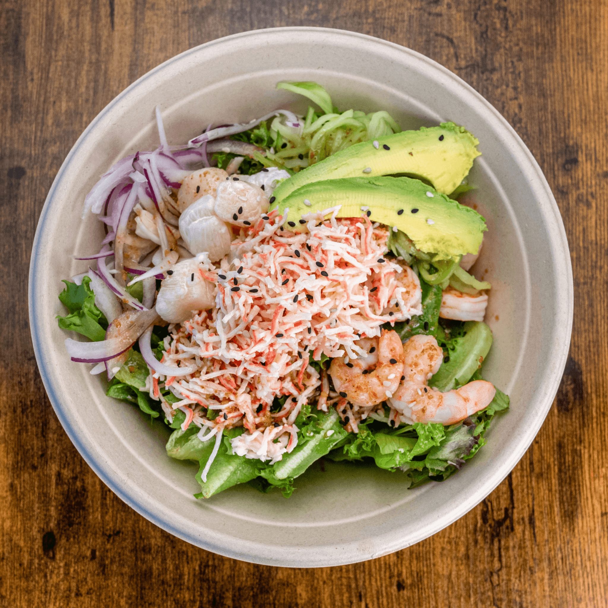 Seafood Salad.