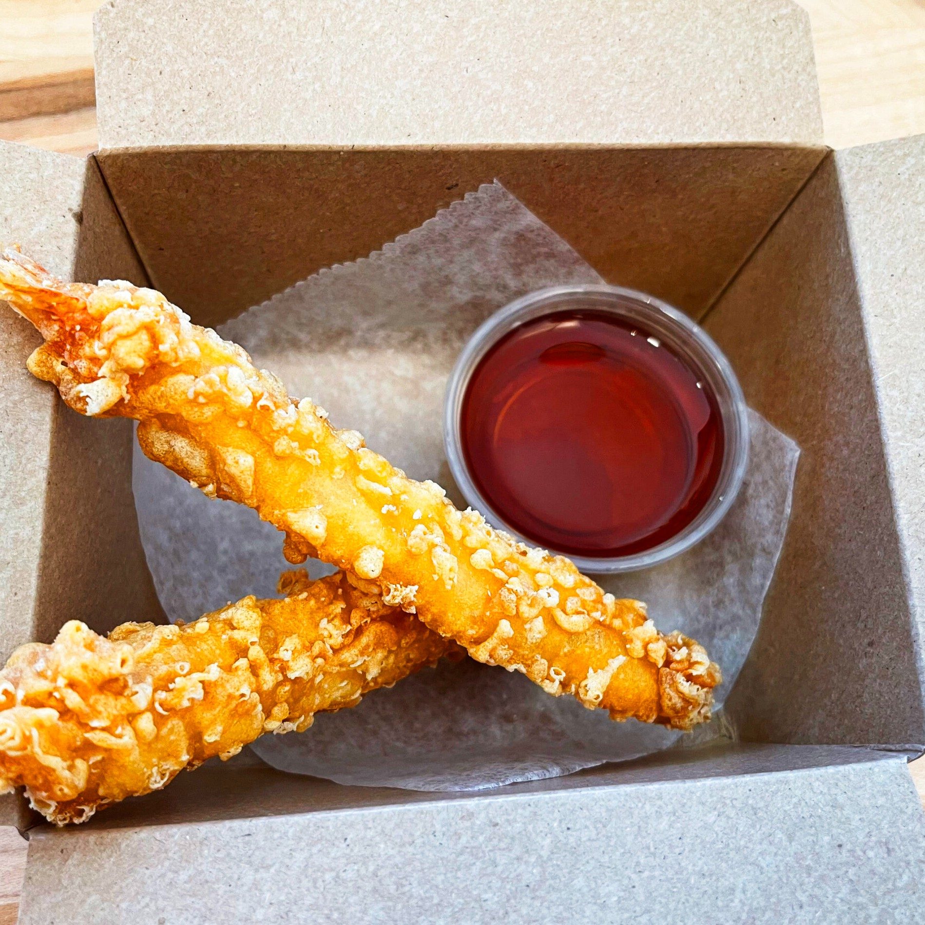 Shrimp Tempura.